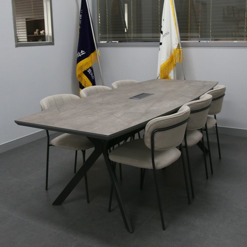 주문제작 회의용 테이블 (강화내추럴보드)